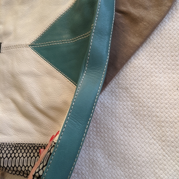 Foley + Corinna Large Leather Clutch - Picture 7 of 8